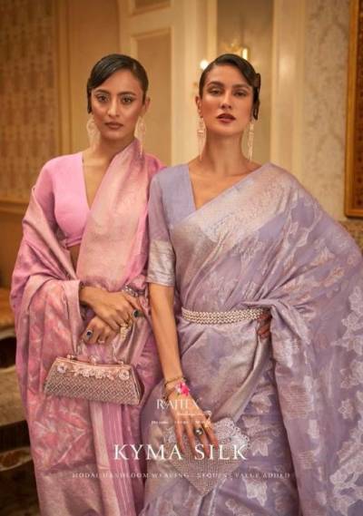 Kyma Silk By Rajtex Handloom Weaving Saree Collection